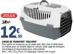 E.Leclerc Brico Caisse de transport gulliver offre