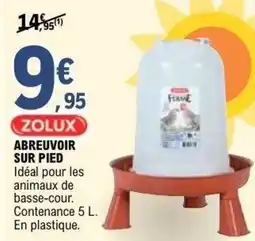 E.Leclerc Brico Abreuvoir sur pied offre