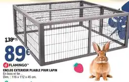 E.Leclerc Brico Enclos exterieur pliable pour lapin offre