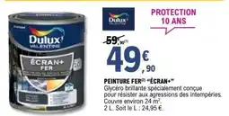 E.Leclerc Brico Peinture fer écran offre