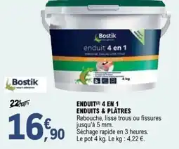 E.Leclerc Brico Enduit 4 en 1 enduits & plâtres offre