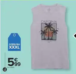 Carrefour Le T-shirt offre