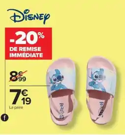 Carrefour Disney Stitch Sandals offre