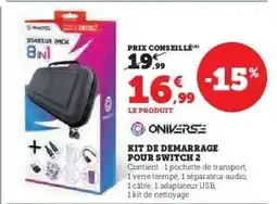 Hyper U KIT DE DEMARRAGE POUR SWITCH 2 offre