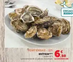 Hyper U Huîtres offre
