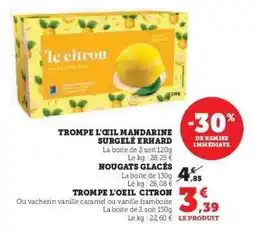 Super U TROMPE L'OEIL CITRON offre
