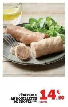Super U Véritable Andouillette De Troyes offre