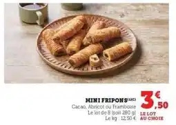 Super U MINI FRIPON offre