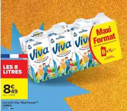 Carrefour Lait U.H.T. Viva Maxi format offre