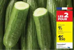 Carrefour CONCOMBRE offre