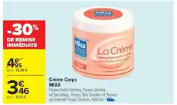 Carrefour CRÈME CORPS “MIXA” offre