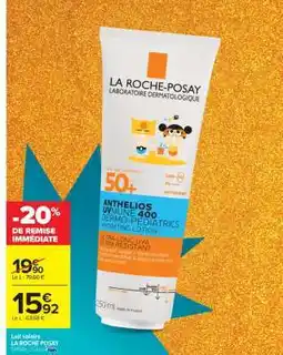 Carrefour LA ROCHE-POSAY ANTHELIOS UVMUNE 400 DERMO-PEDIATRICS HYDRATING LOTION offre