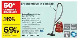 Carrefour ASPIRATEUR AVEC SAC offre