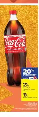 Carrefour COCA-COLA Format Familial offre