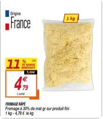 Netto Fromage râpé offre
