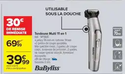 Carrefour Tondeuse Multi 11 en 1 offre