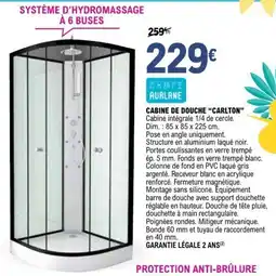 E.Leclerc Brico Cabine de douche carlton offre