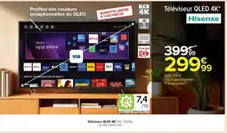 Carrefour Téléviseur QLED 4K offre