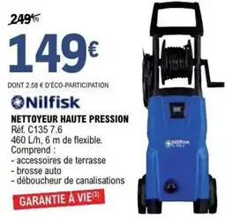E.Leclerc Brico Nettoyeur haute pression offre