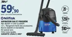 E.Leclerc Brico Aspirateur eau et poussière offre