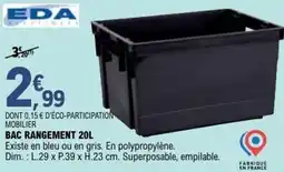 E.Leclerc Brico Bac rangement offre