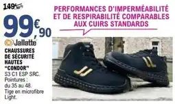 E.Leclerc Brico Chaussures de sécurité condor offre