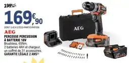 E.Leclerc Brico Perceuse percussion à batterie 18v offre
