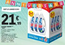 E.Leclerc Lessive liquide skip offre