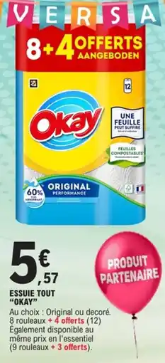 E.Leclerc Essuie tout okay offre