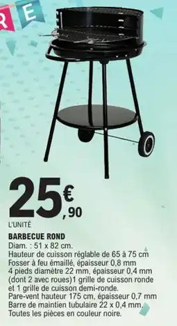 E.Leclerc Barbecue rond offre
