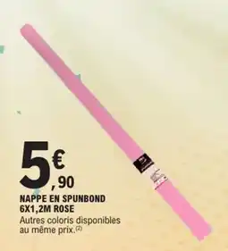 E.Leclerc Nappe en spunbond offre