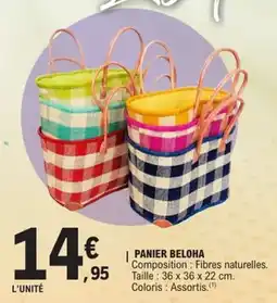 E.Leclerc Panier beloha offre