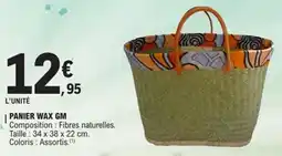 E.Leclerc Panier wax gm offre