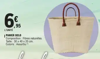 E.Leclerc Panier belo offre