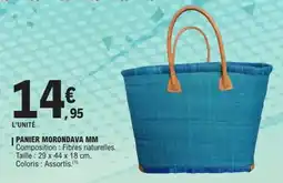 E.Leclerc Panier morondava mm offre