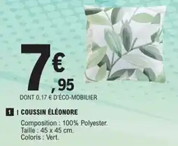 E.Leclerc Coussin éléonore offre