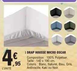 E.Leclerc Drap housse micro oscar offre