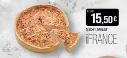 Match Quiche lorraine offre