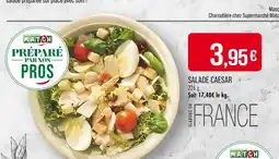 Match Salade Caesar offre