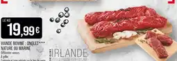 Match Viande Bovine : Onglet Nature ou Mariné offre