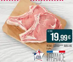 Match ôtes VEAU : CÔTES AVEC OS offre