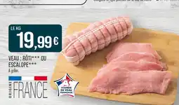 Match Veau : rôti ou escalope offre