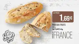 Match Pain aux fruits offre