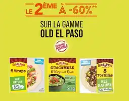 Match Le 2ème à -60% sur la gamme old el paso offre