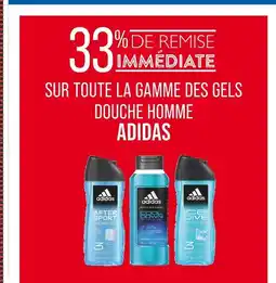 Match ADIDAS 33% DE REMISE IMMÉDIATE SUR TOUTE LA GAMME DES GELS DOUCHE HOMME ADIDAS offre