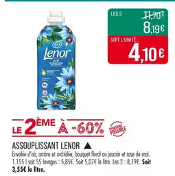 Match Lenor Assouplissant offre