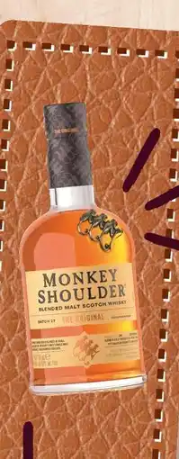 Match MONKEY SHOULDER BLENDED MALT SCOTCH WHISKY offre