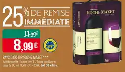 Match ROCHE MAZET Pays d'oc IGP offre