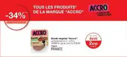 Monoprix Steak végétal accro offre