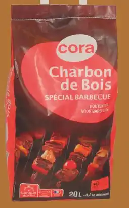 Match CORA CHARBON DE BOIS 20 L offre